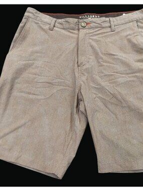Billabong Mens Platinum X Hybrid Shorts Size 34 Beige For Land & Water 1211